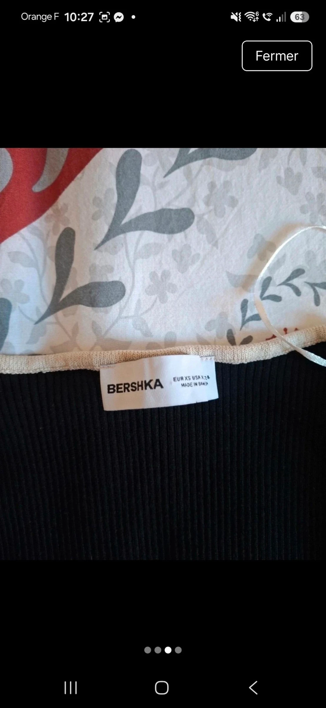 Belo top T-shirt Bershka tamanho 34 – photo 3